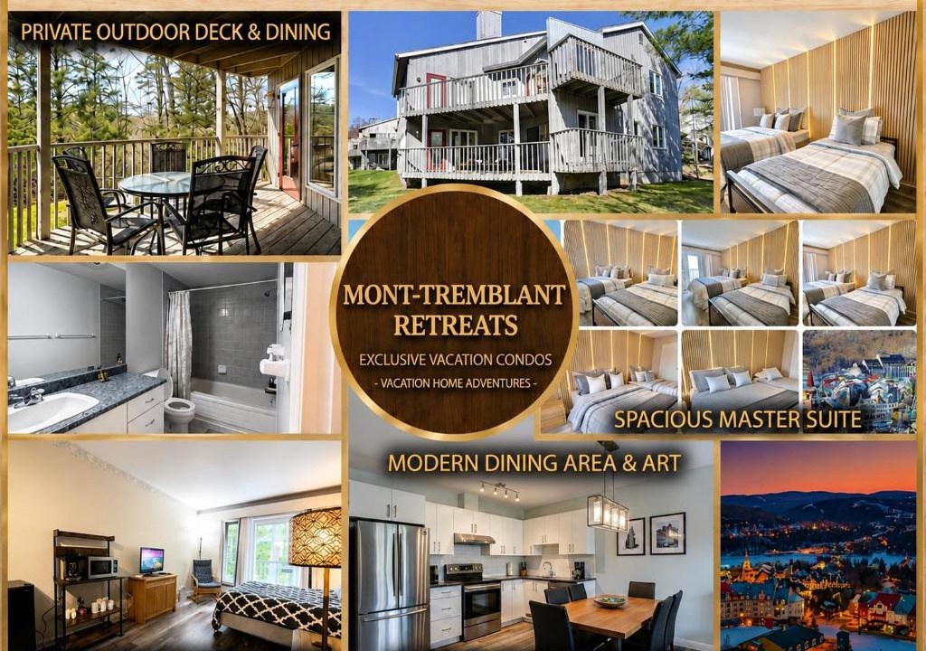 Mont-Tremblant Apartment | 1BR Tremblant Condo Walk to Ski Lifts Parking Incl