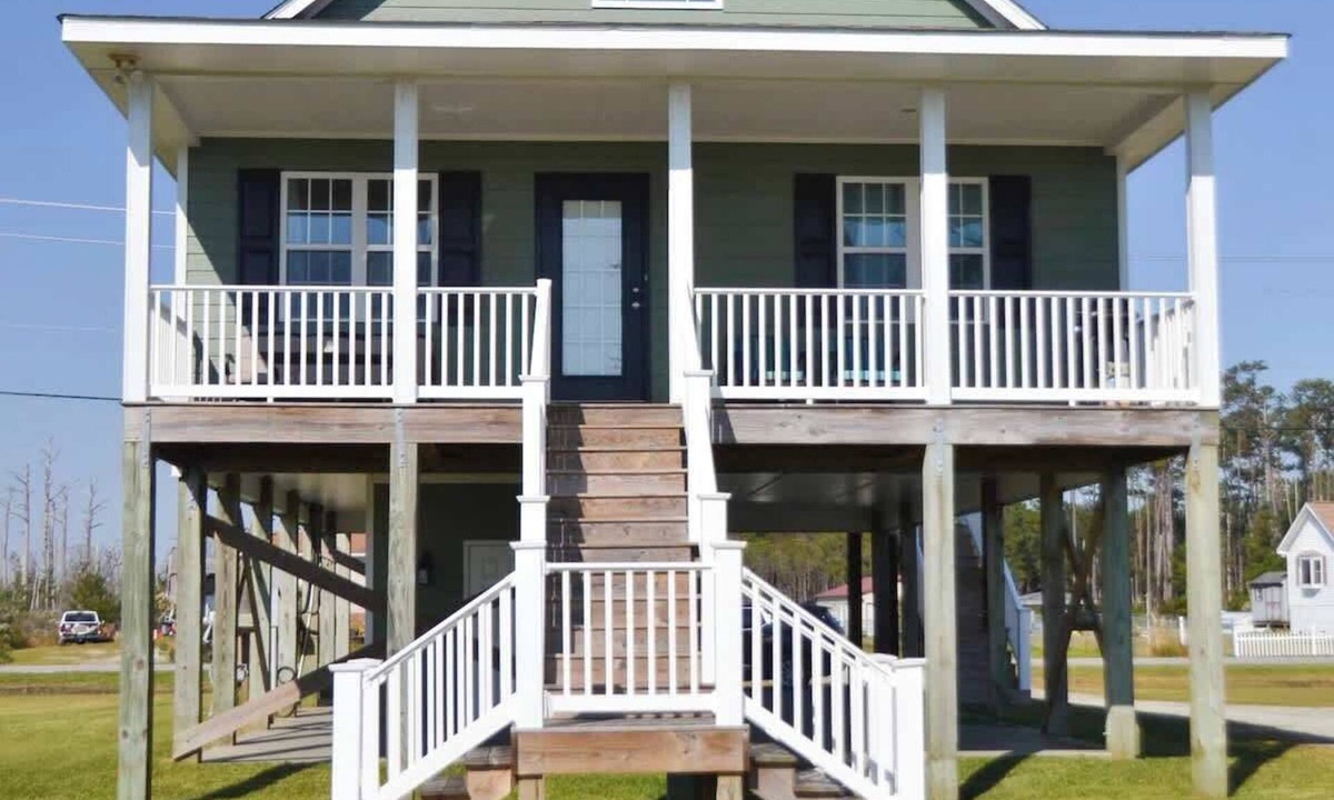 Stacy House | 3BR Loft Cozy House Fishing Boating Views