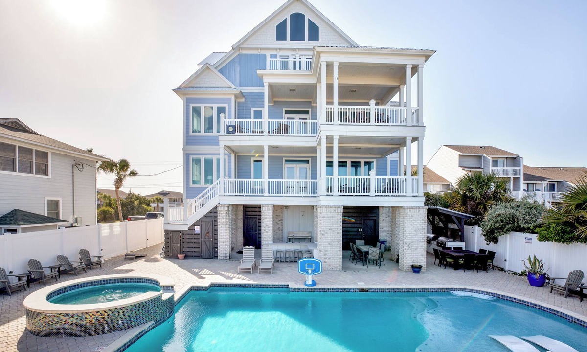 Murrells Inlet House | Anchor of the Soul: Oceanfront Luxury w/private pool & Amenities