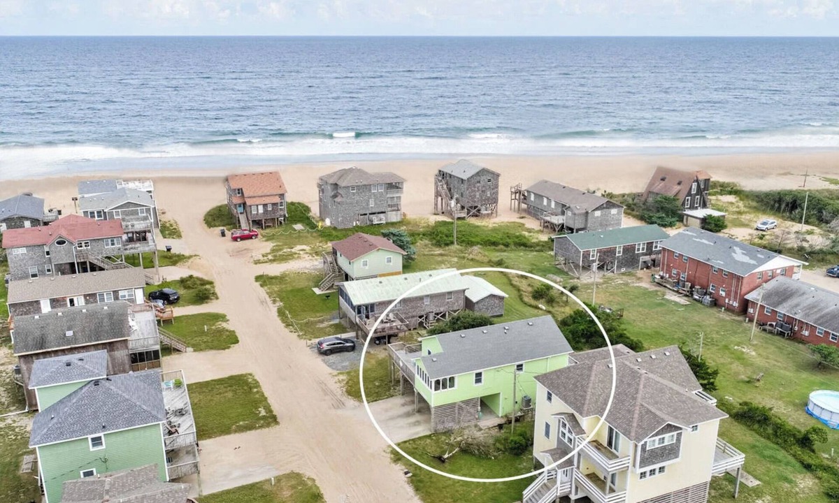 Buxton House | Beach Dreamer with Ocean Views, 120 Steps to the Beach Buxton, NC, OBX