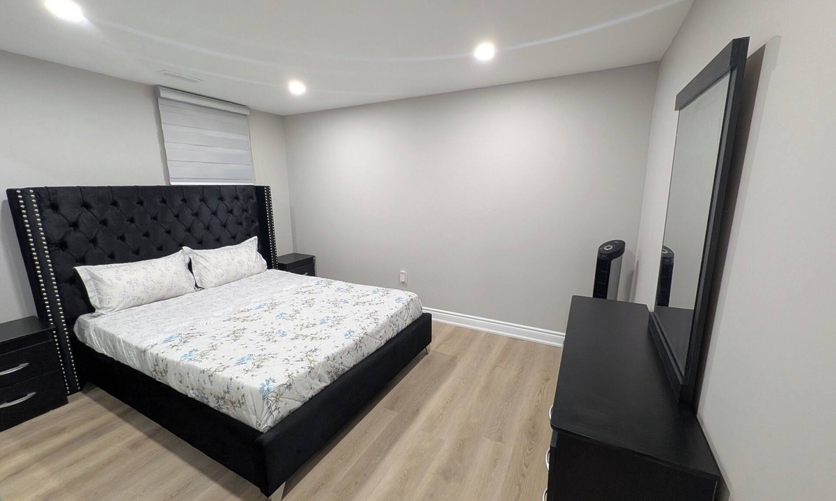 Hurontario Apartment | Brand New 3BR/2BA Basement Apartment near Toronto | Free Parking | Huge Backyard