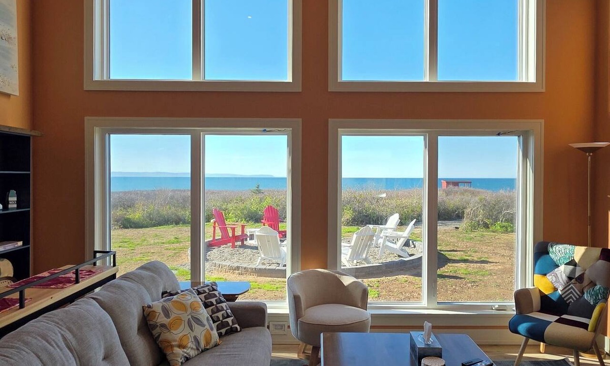 Sydney Mines House | Cape Cranberry - Oceanfront home in Cape Breton with sauna on the Atlantic Ocean