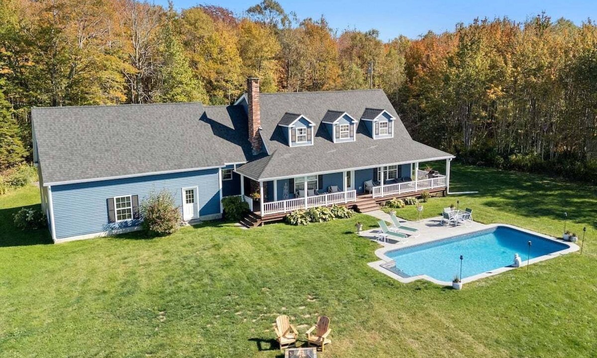 Owls Head House | Cove House with Private Pool, Ocean Views, Family