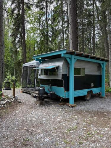 Golden Other | Cozy Vintage Camper, the Tealy Wheely