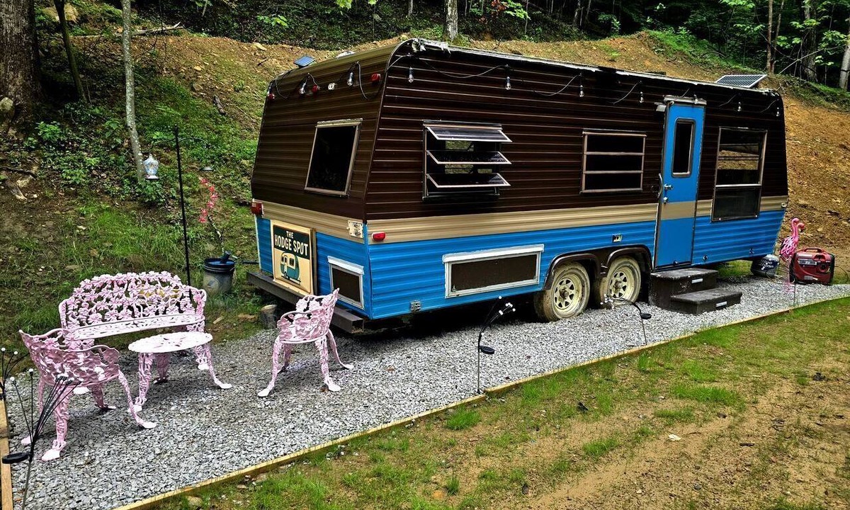 Coal Fork House | Cute Off-Grid Camper on an Exotic-Animal Farm for a Unique Getaway near Charleston, West Virginia