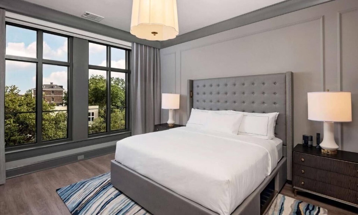 Ansonborough Hotel | Elegant Charleston Suite: Balcony Views, Kitchen + Walk to King Street