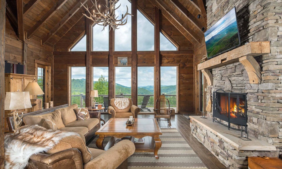 Boone Cabin | Elegant Home with Incredible Views
