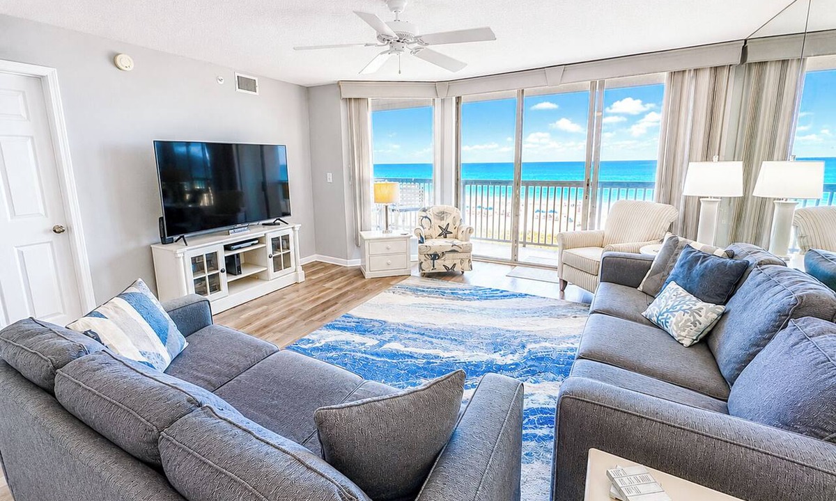 Windy Hill Condo | Emerald Cove II 4B! Oceanfront 3BR/3BA Condo with Stunning Views | Balcony | Smart TVs | Wi-Fi