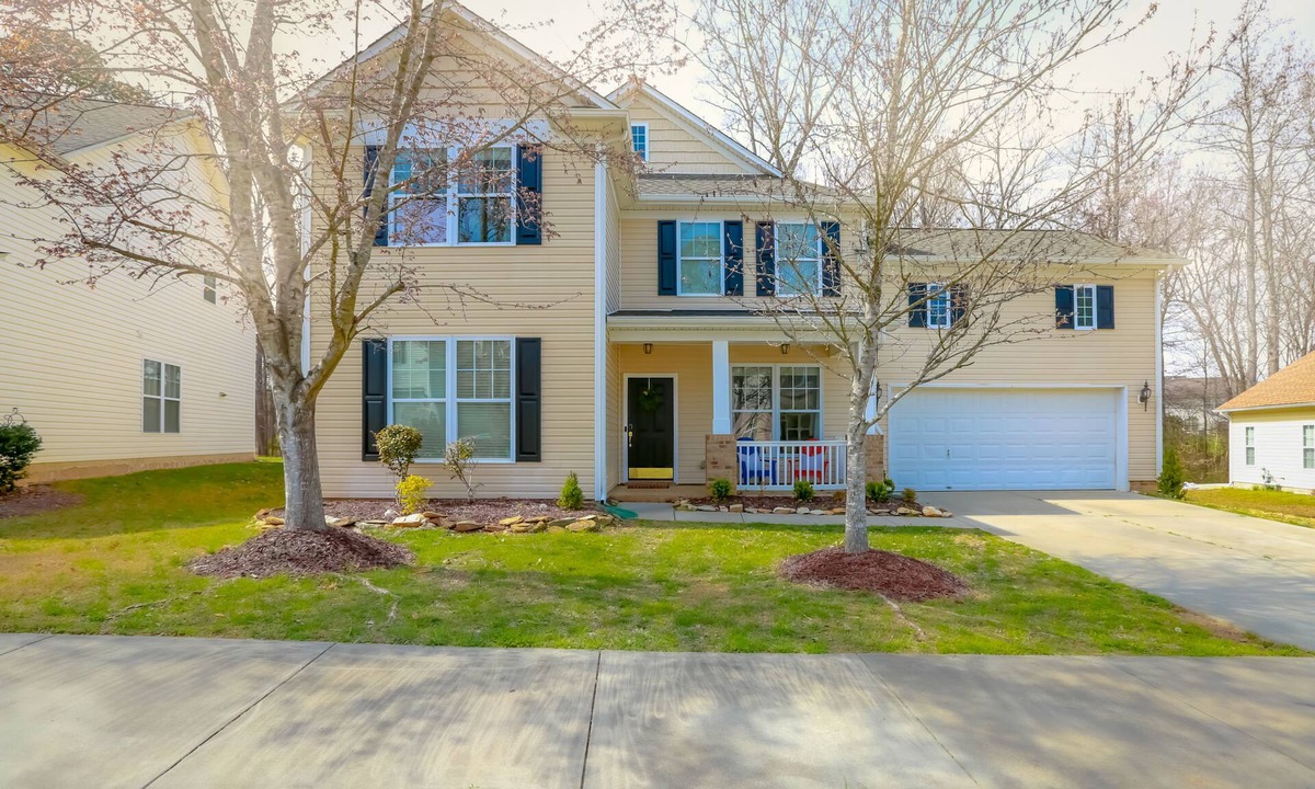 Indian Trail House | Family Friendly Charlotte Home with Fenced in Back Yard