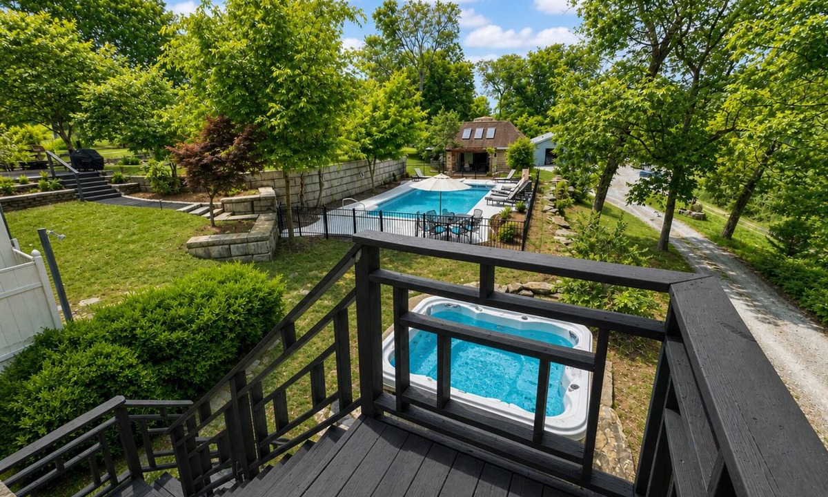 Hermitage Villa | Former Kenny Rogers Ranch Private 60+ Acre Estate with Pool and Trails