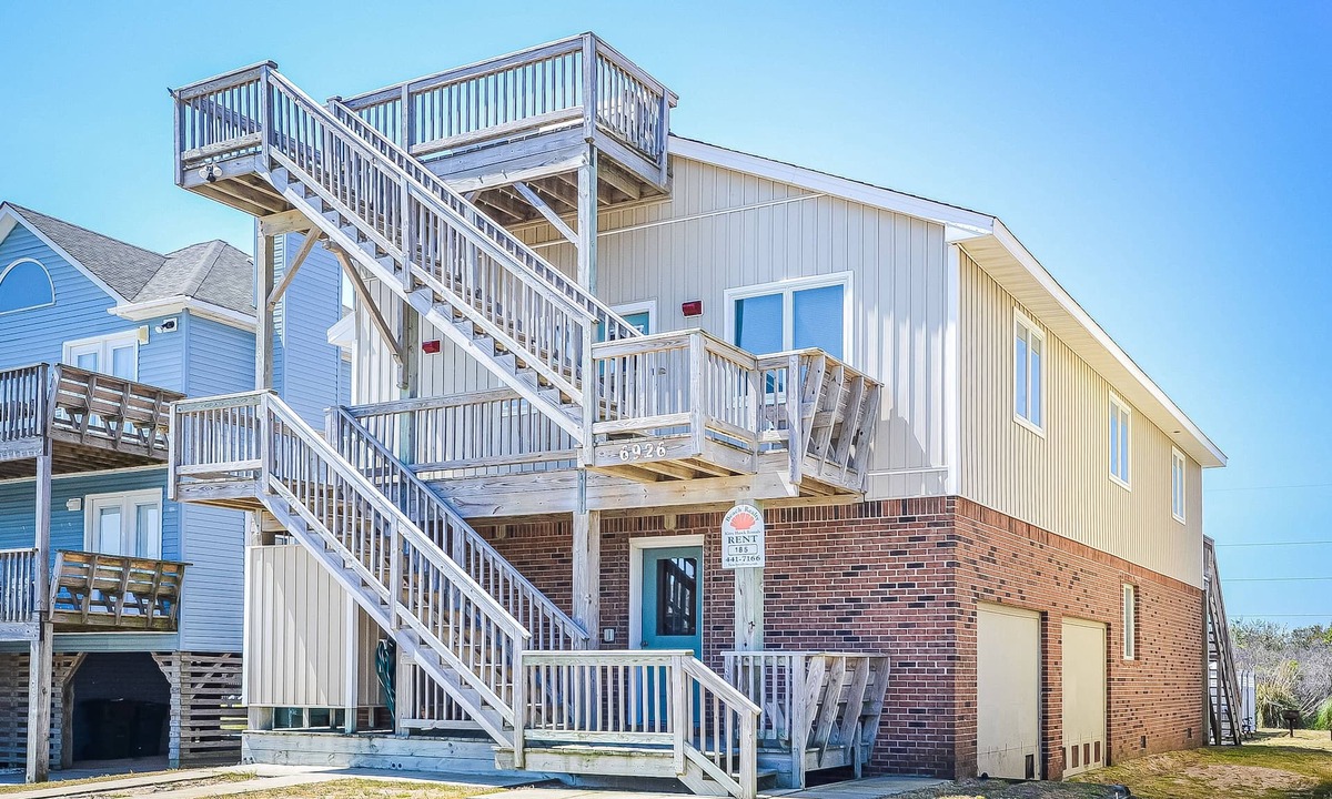 Nags Head House | Fun 'N Sun - Nags Head MP 16, 250 Ft to Beach Access, Pool, Pets OK, YR Flex Stays