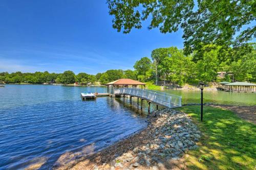 Mooresville House | Lake Norman Retreat w/Dock ~ 1 Mi to Marina!