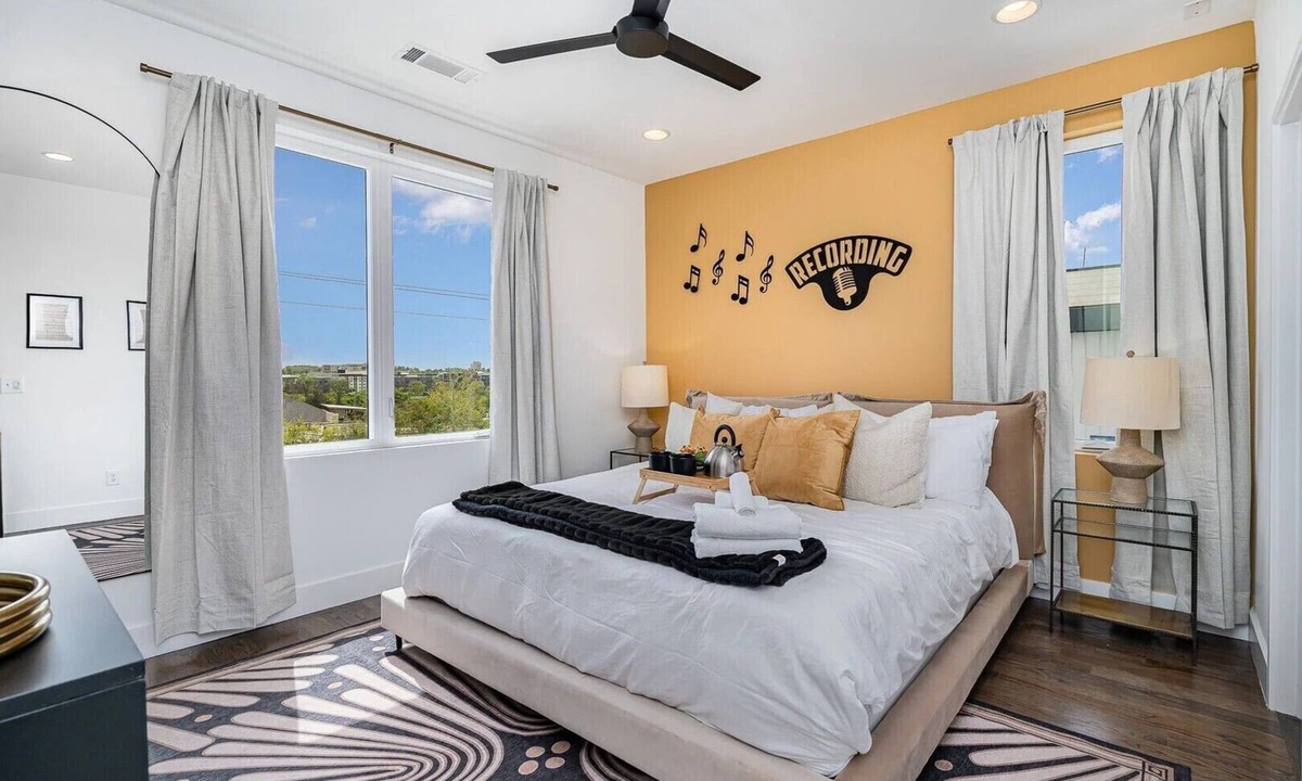 Katie Hill Neighborhood House | Luxury Nashville Escape w/Rooftop Hot Tub & Skyline Views