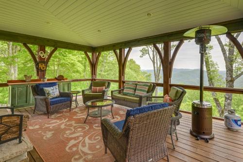 Cullowhee House | On 22 Acres! Mtn-View Cullowhee Craftsman Retreat