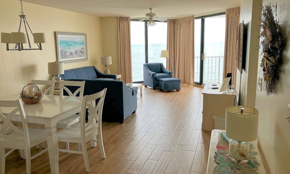 Garden City Condo | One Ocean Place Unit 1002 Direct Oceanfront - NO charge for Linens or Cleaning