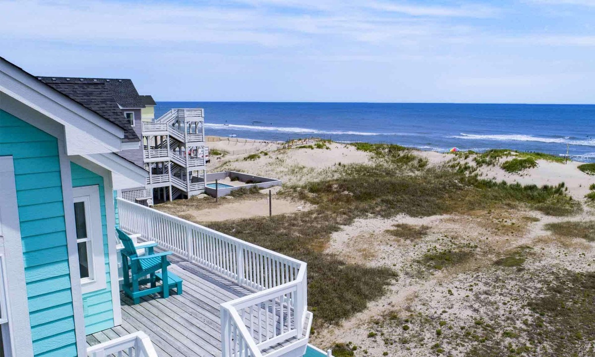 Rodanthe House | Premier Oceanfront Dog Friendly w/Pool, Hot Tub, Elevator, Theater and Game Rms