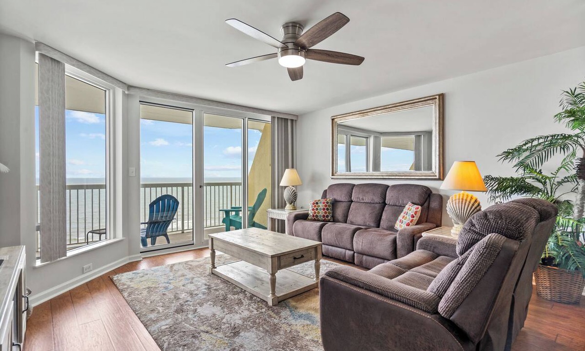 North Myrtle Beach Condo | Recently Updated, Wonderful Oceanfront Views + Free Attraction Tickets!