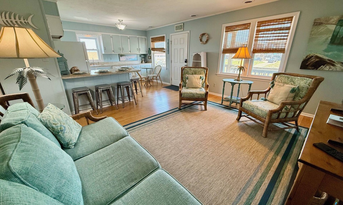 Nags Head Cottage | Semi oceanfront location with a 3 min walk to the ocean and Gift Card