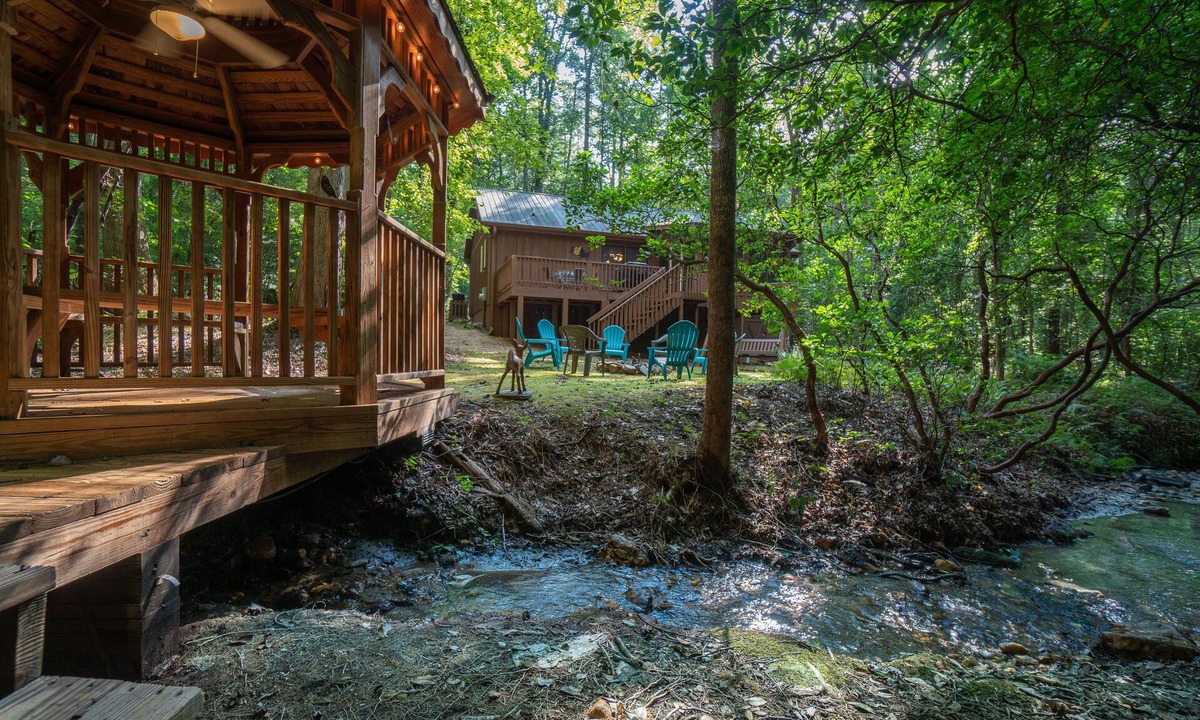 Sautee Nacoochee Cabin | Settin' on the Creek - 10% OFF or 4th Night Free - Ask for details!