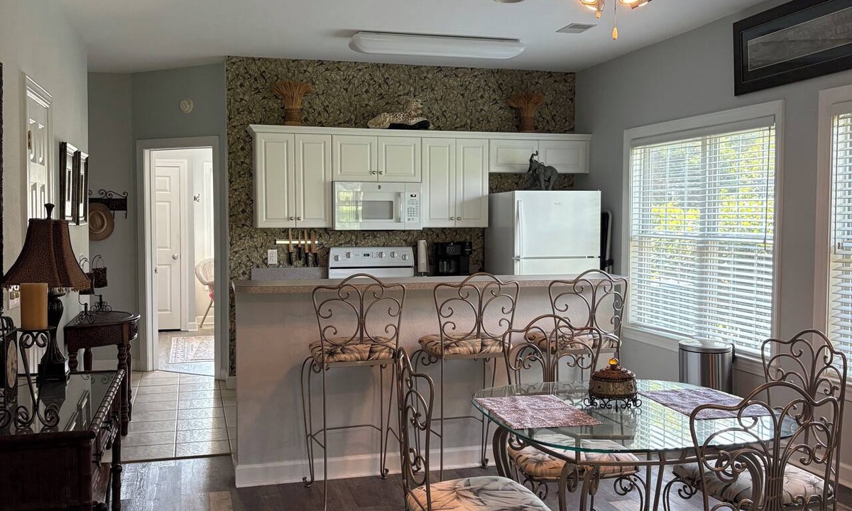 Sea Trail Condo | Spacious and bright ground floor condo near beach and golf