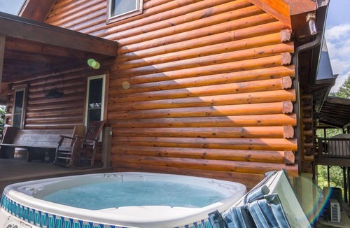Vilas Cabin | 1 Appalachian Sky - Beautiful home with hot tub, amazing views, pool table, theater room!
