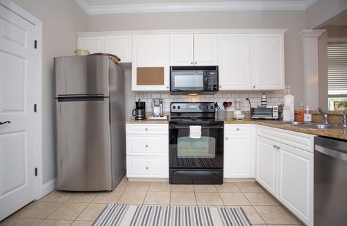 North Litchfield Beach Condo | 1 bed, 1 bath Renovated Lake-View End Unit at Litchfield by the Sea