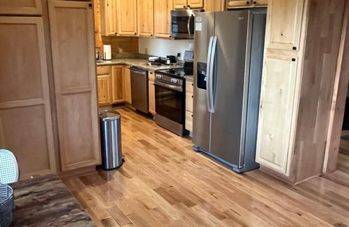 Rural Retreat Cabin | 2-bedroom cabin located on a working bee farm and stocked trout stream.