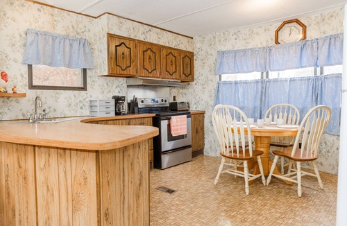 Northfork House | 2-bedroom mobile home in Crumpler within minutes of Indian Ridge Trail System