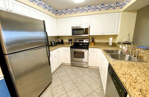 Crescent Beach Condo | 20% off 7/18-25. Sat to Sat 2BR 2BA oceanfront condo. Crescent Beach. Family fun