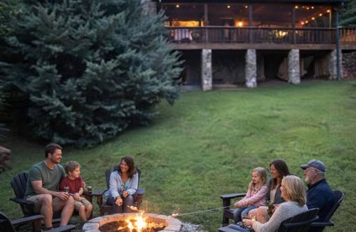 Sylva Apartment | ✨ 25% Off Private Mountain View Cabin With Hot Tub “⭐ Guest Favorite" rated Top 1% of all Airbnb properties Fire Pit Porch Swing Hammock & Close to WCU (3 Mi), Sylva dining, pubs, shopping, the Blue Ridge Parkway, and many adventures.