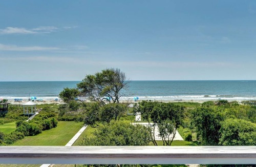 Isle of Palms House | 2910 Palm Blvd- New Oceanfront Luxury- Pool, Hot tub, Elevator