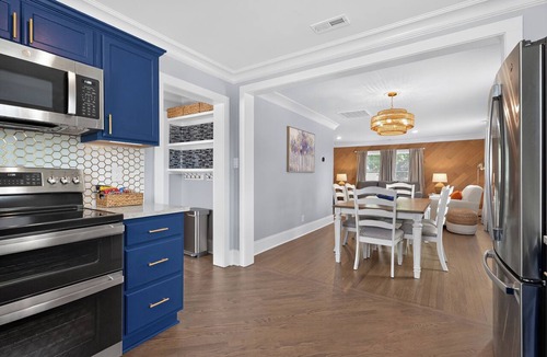 Kings Mountain House | 3BR - 2 King Beds, Game Room, Firepit, EV charger