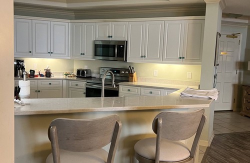 Arcadian Shores Condo | 4 Bedroom 3 Bath DIRECT OCEAN FRONT! 2800 sq ft. Large ocean front balcony.