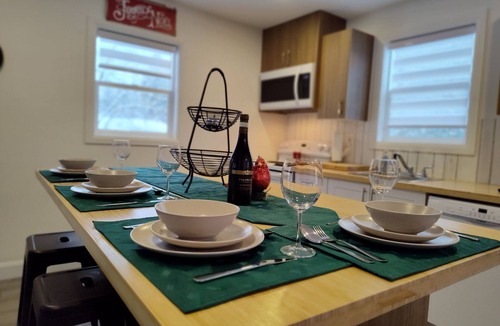 Saint-Gabriel-de-Valcartier Ski Chalet | 4 min Valcartier Spa BBQ CHALET L'After Le Shack