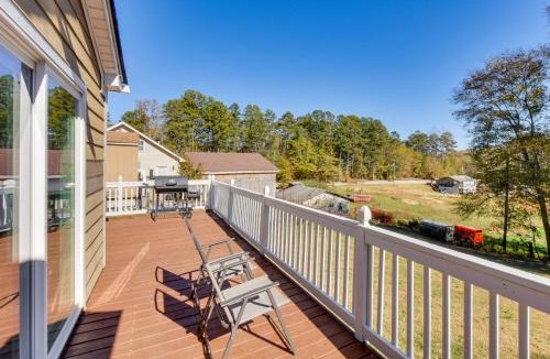 Oconee County House | 4 Seasons of Fun! Walhalla Home w/Spacious Yard!
