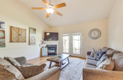 Rocky Mount House | 5 Mi to Rocky Mount Mills: Modern Retreat w/Patio