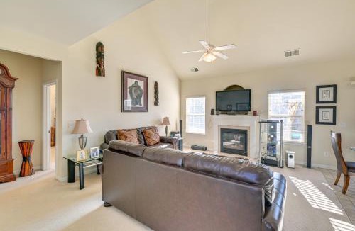 Concord House | 6 Mi to Charlotte Motor Speedway: Home w/Fire Pit