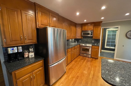 New London House | A Spirited Retreat Lakefront w/Dock, Theatre & Gameroom!