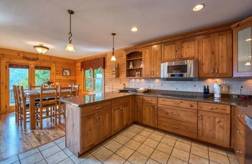 Waynesville House | Appalachian View - 3BR, 2.5BA, VIEWS!, Private, Hot Tub, Fenced Yard, Fire Pit
