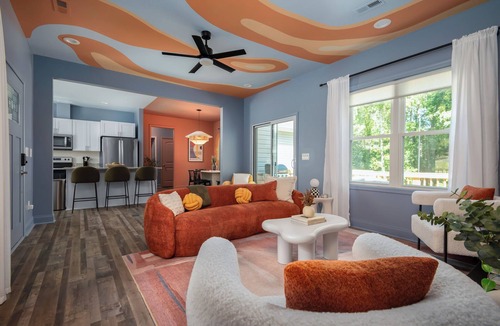 Raleigh House | Artsy Spring Bloom Vibe – Garage Gym & Game Room – Relax N Raleigh
