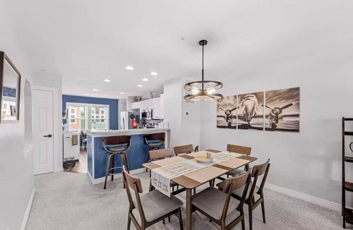 Bermuda Bay House | Aviation Themed Townhome w/Waterpark & Game Room - Pet Friendly