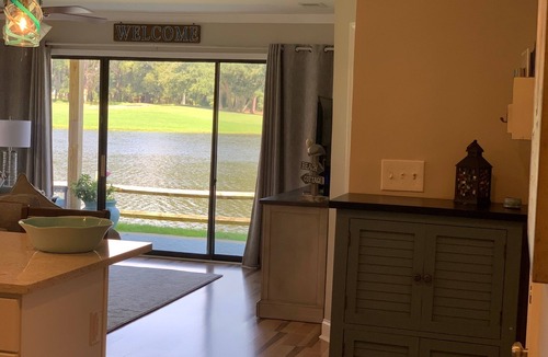 Sea Trail Condo | Awesome Lake Views highlight coastal wildlife at this comfortable Retreat!