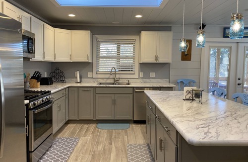 Ocracoke House | Beachy Keen: Single story home with screened porch