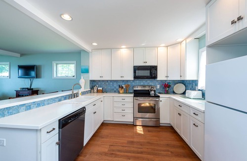 Mid-Coast and Islands House | Beautiful ocean views and sunsets at this family-friendly, beachfront home