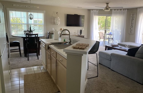 Calabash Condo | Beautiful Second Floor 2-Bedroom Two-Bath Condo With Water and Golf Views