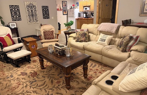 Cataloochee Ranch House | BOOK NOW for your mountain vacation.Creeks,Waterfall,HotTub,Fire Pits,Privacy