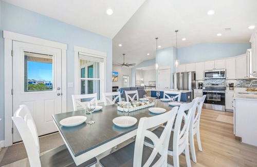 Salvo House | Brand New Semi-Oceanfront Retreat in Salvo with Pool, Hot Tub, & Elevator