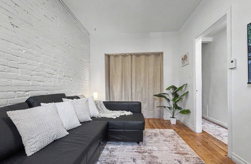 Maisonneuve Apartment | Bright 2BR near Stadium + Private Garden