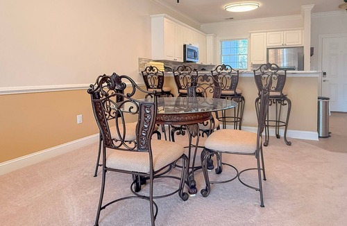 Central Myrtle Beach Condo | Bright & Breezy Myrtle Beach Getaway | 2BR w/Private Balcony Overlooking Pond