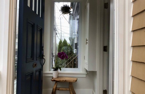 North End House | Bright, trendy North-end Victorian two bedroom home with an office